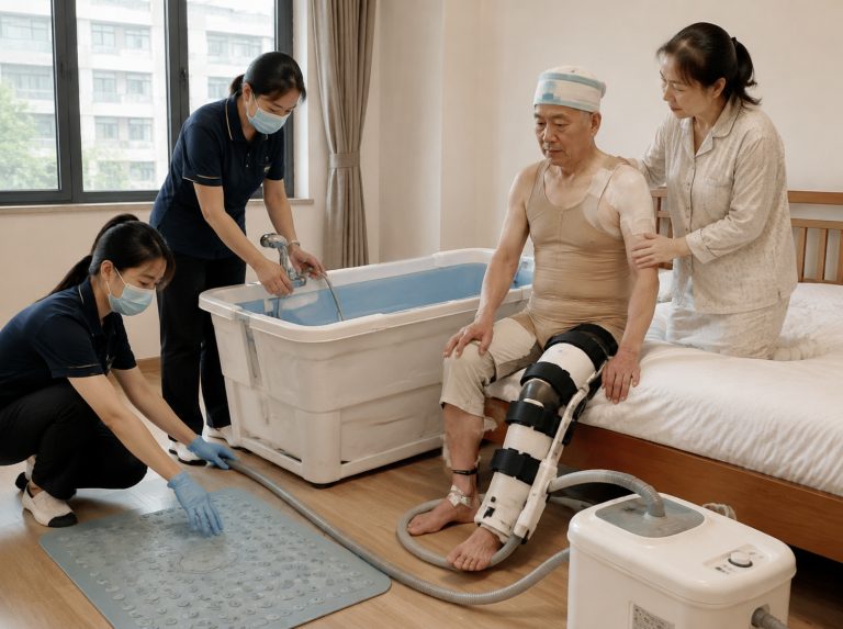 武进区术后康复居家助浴服务